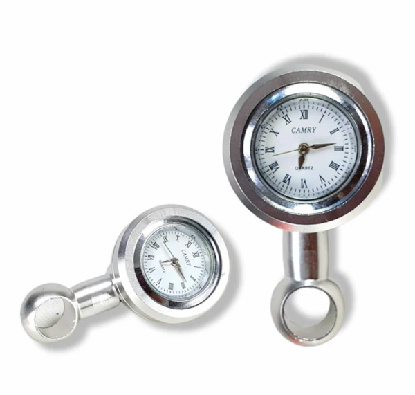 Motosiklet Saat Krom 10mm Ayna Uyumlu Prc