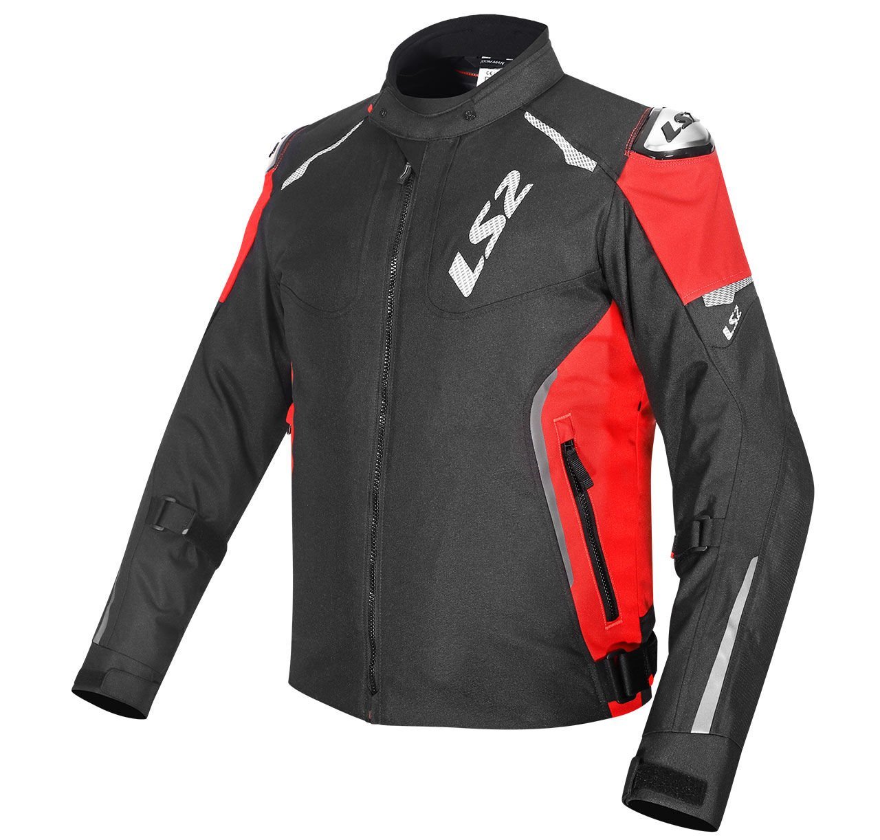 LS2 Zoom Mont Siyah-Kırmızı Beden: XL