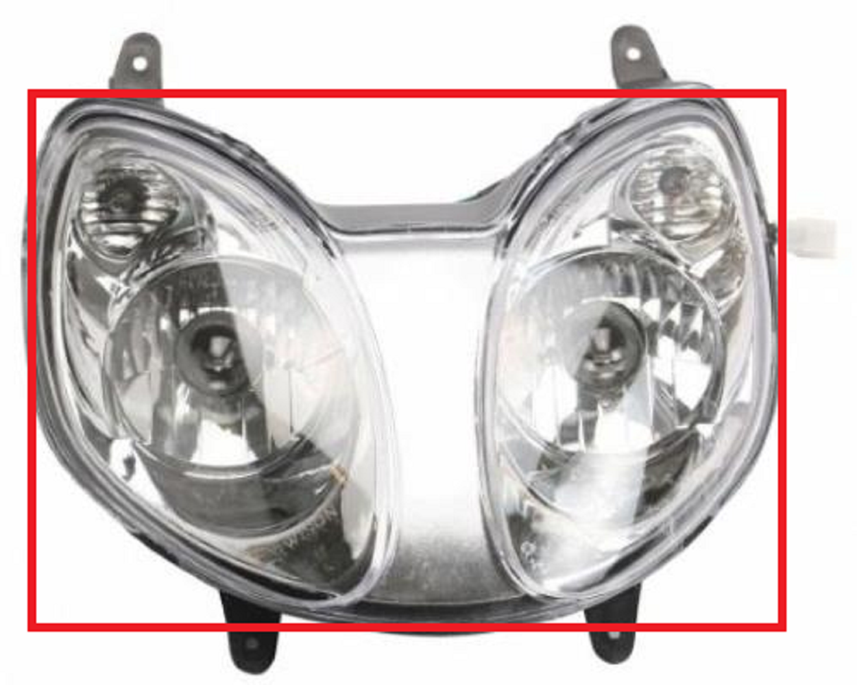 Scooter 150 Serisi Far Camı Patlak Göz Modeli Prc