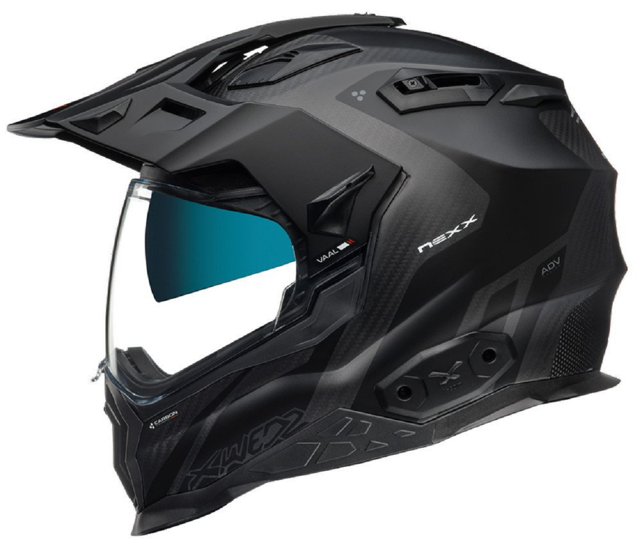 NEXX X WED 2 Kask Vaal Mat Siyah Beden: XL