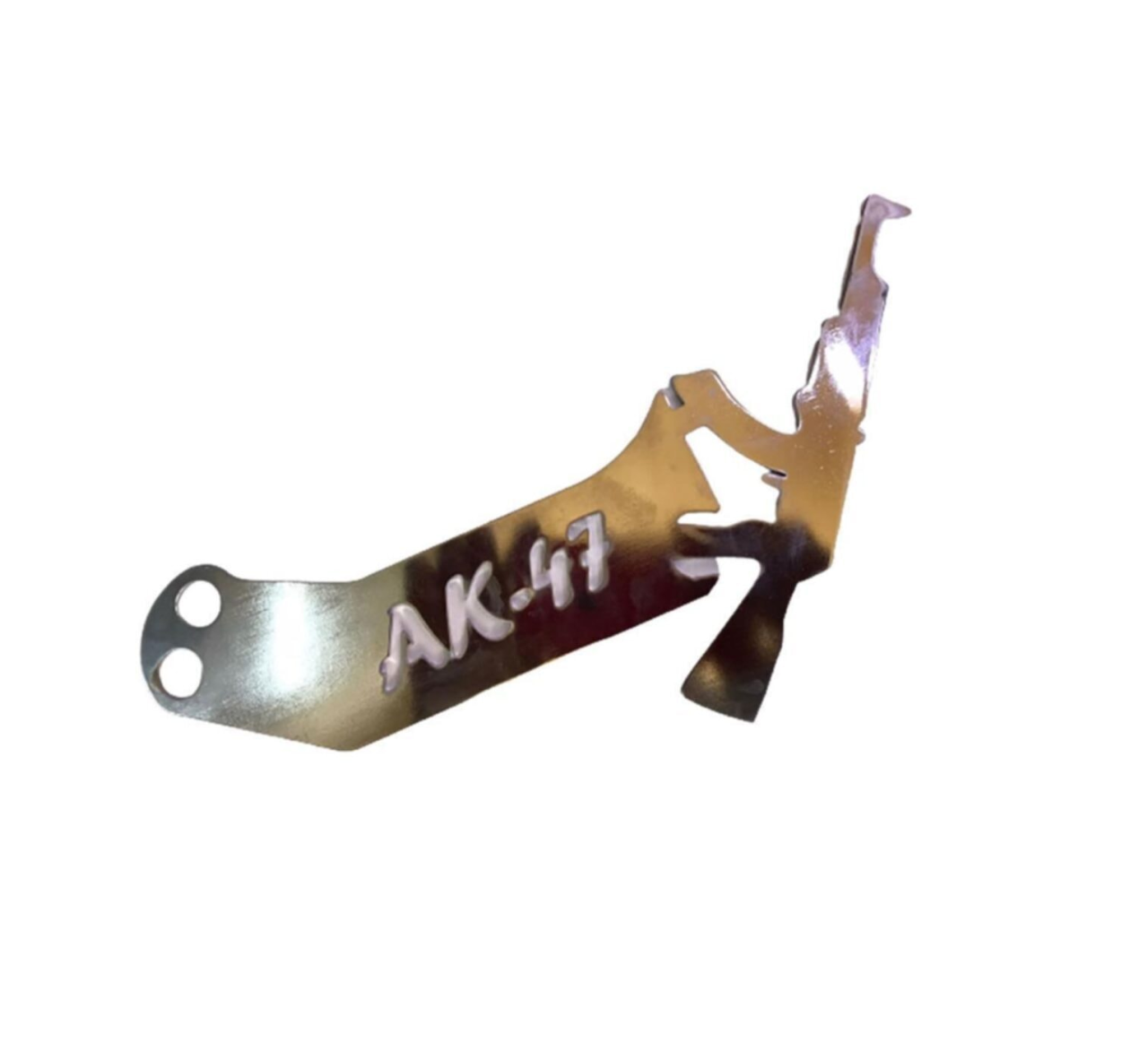Motosiklet Çeki Demiri Nikel AK-47 Yerli