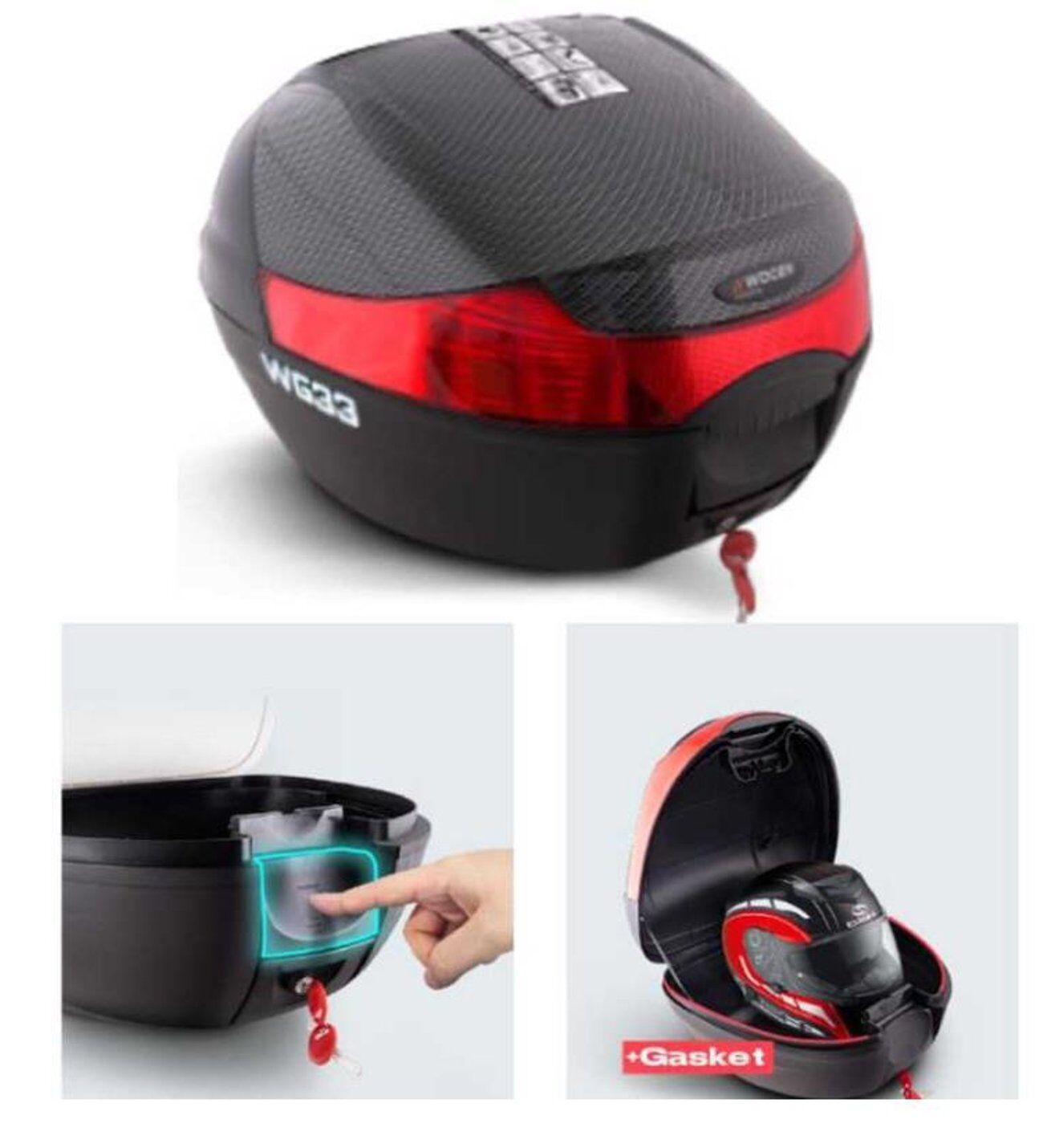 Wogen 33L Arka Çanta Karbon Siyah