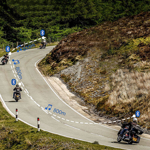 SCS S11 Kameralı Bluetooth ve İntercom