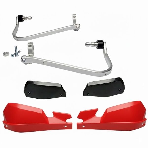 Motosiklet Elcik Koruma Takımı Demirli Brakbusters Modeli Kırmızı Renixpart