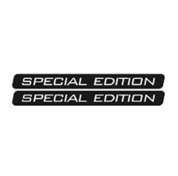 Motosiklet Sticker 2 Li Seti ''SPECİAL EDITION'' 15cmx1cm Yerli