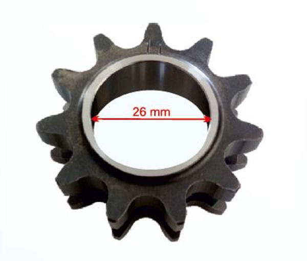 Mobylette Kasnak Dişlisi 15t Atiker