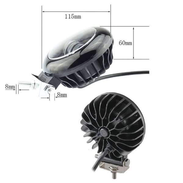 Sis Farı (Tekne - Offroad Araç - Atv - Motosiklet) 2 Li Set Renixpart