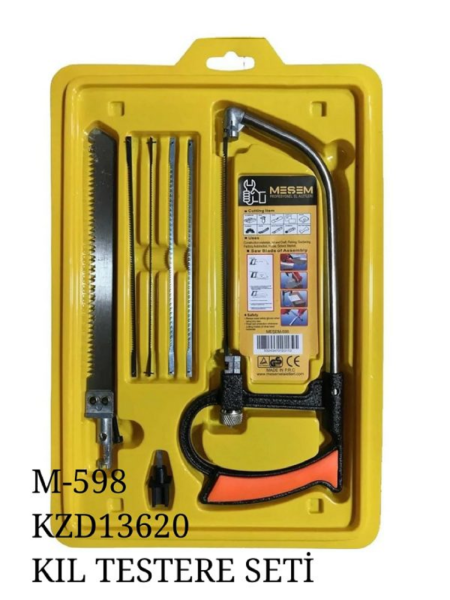 Testere Seti Metal Testeresi 6 Parça MACİS