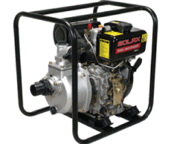 Solax 100-KB4E Su Motoru Dizel İpli