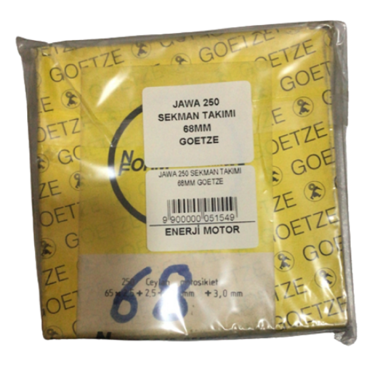 Jawa 250 Sekman Takımı 68mm Goetze