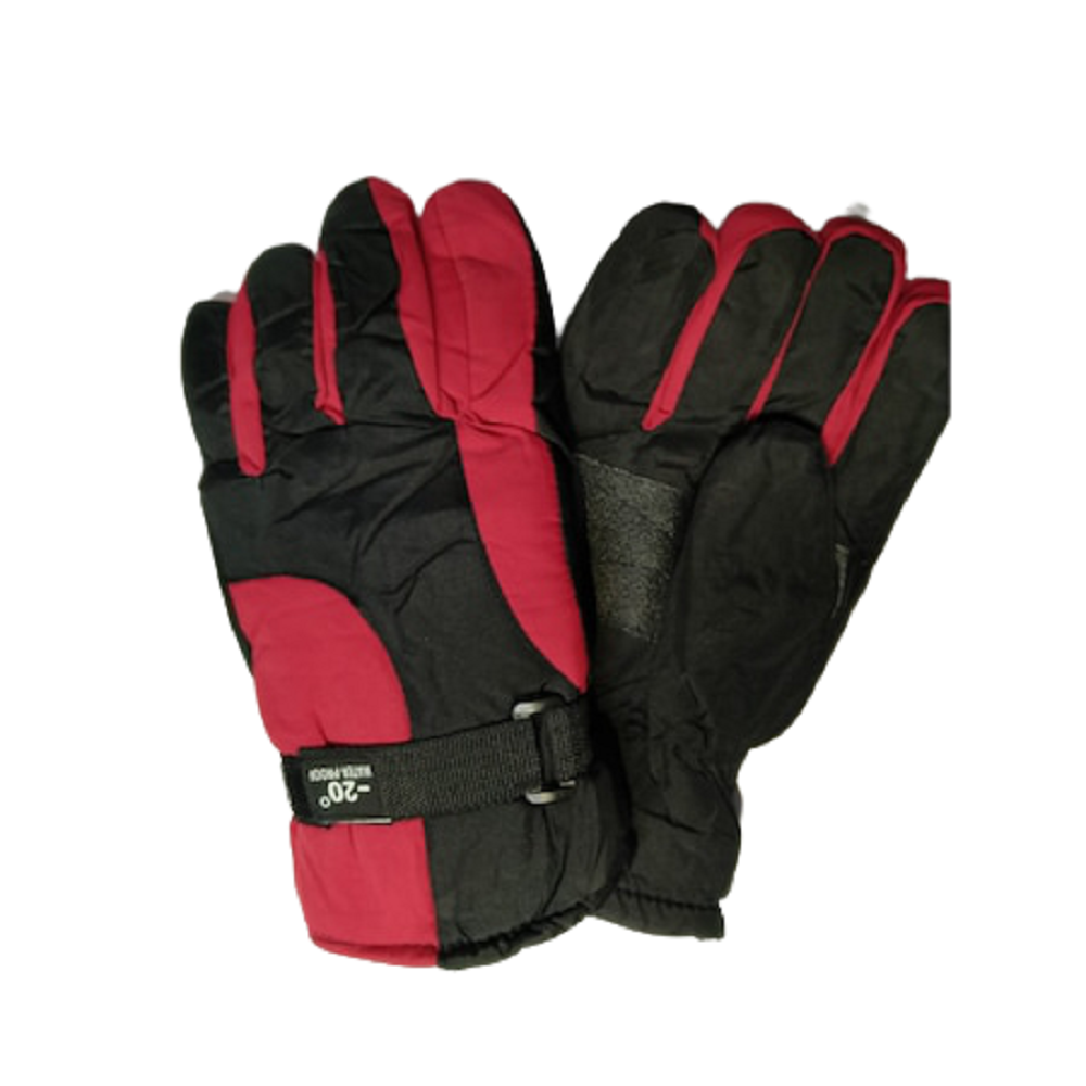 Motosiket Eldiven Kışlık Kırmızı Yerli