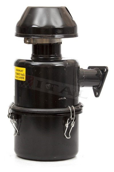 187f-186f Hava Filtresi Komple Yağlı Tip Düz Üçgen Flanşlı İtal