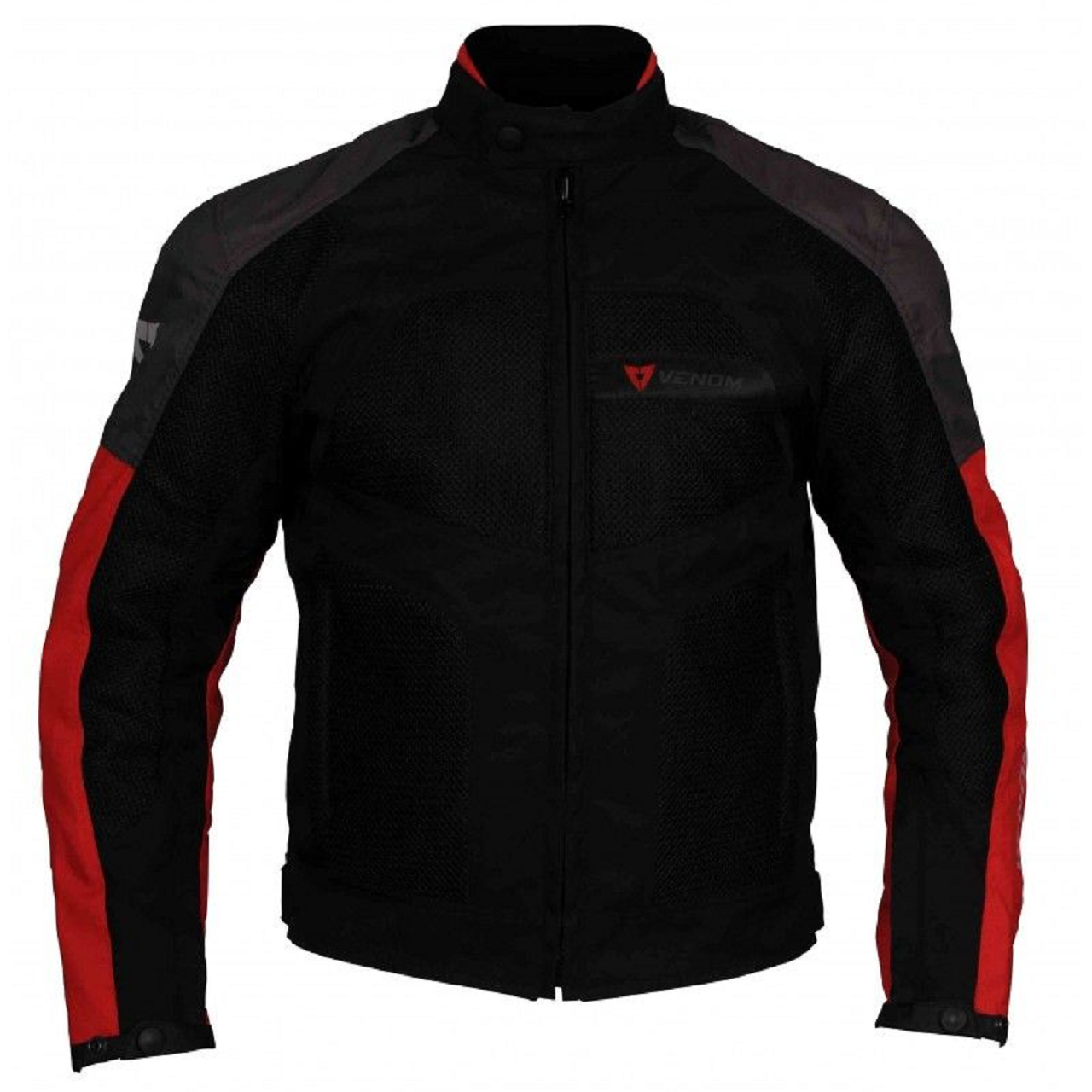 Motosiklet Mont Dynamic Siyah - Kırmızı Beden:M VENOM