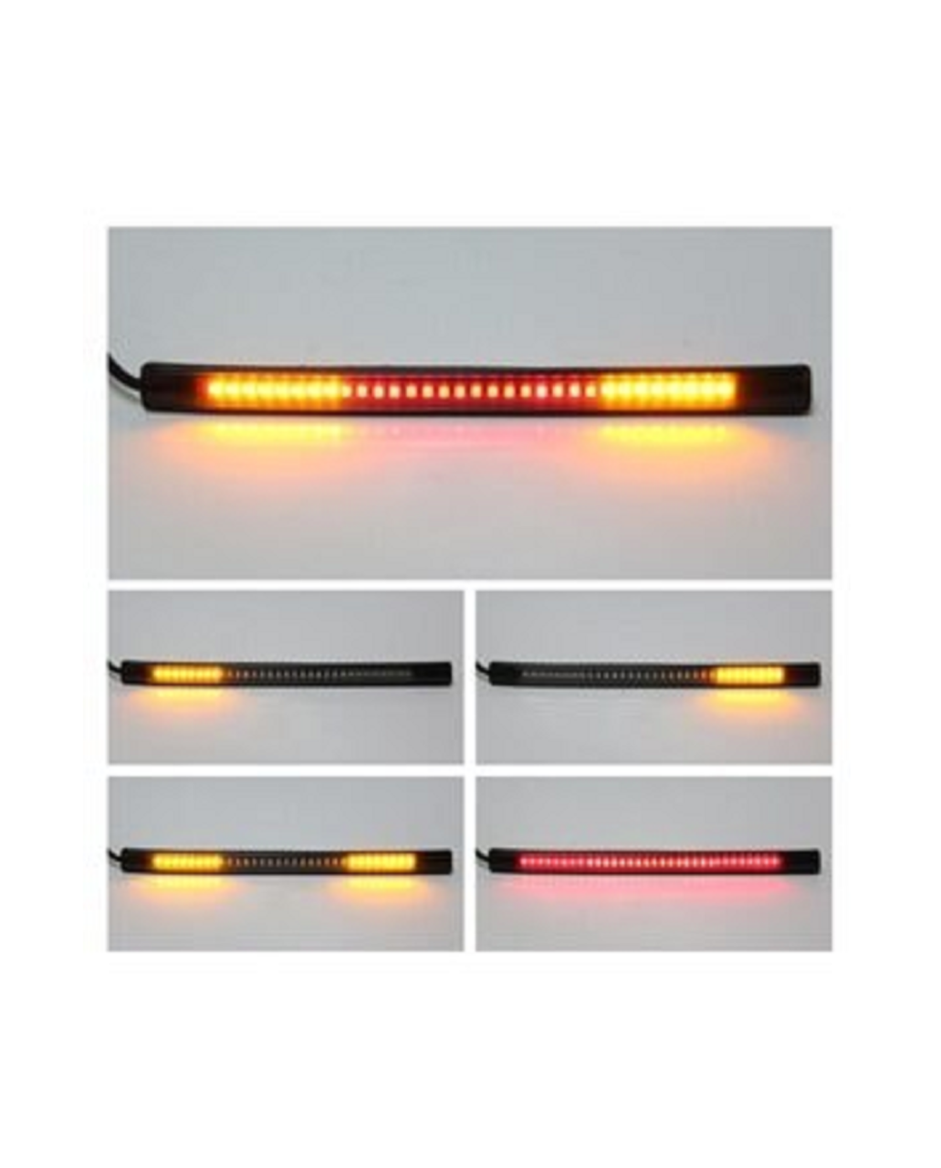 Led Lamba Kırmızı-sarı Yapışkanlı 20cm Yerli