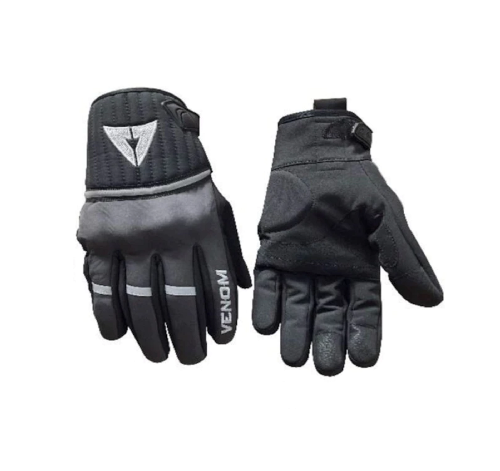 Motosiket Eldiven 9015 Soft Shell Antrasit Beden:XL VENOM