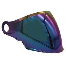 LS2 Airflow 2 Kask Camı İridium Gökkuşağı Orjinal