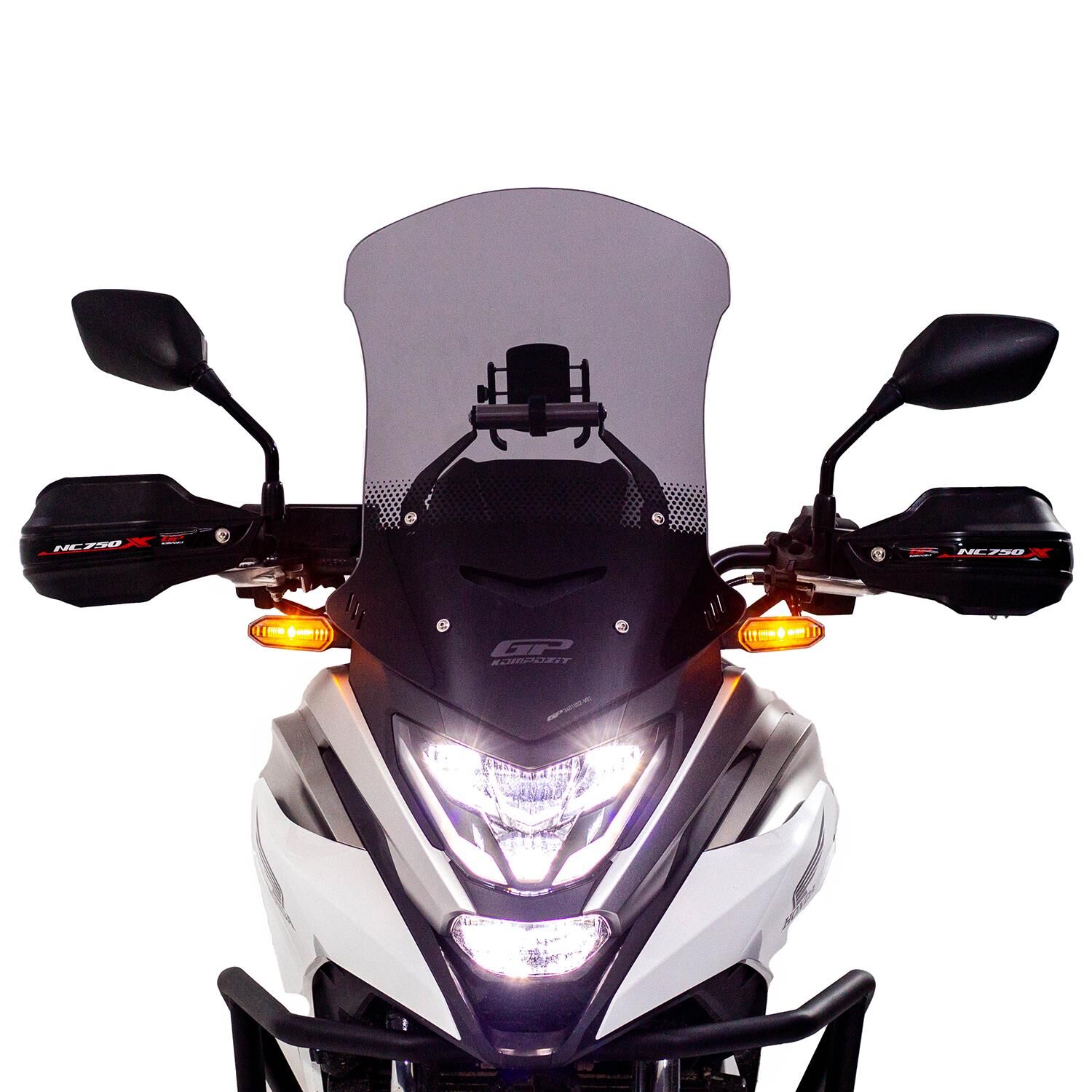 Honda NC 750 X 2012-2025 Uyumlu Plastik Elcik Koruma Siyah GP Kompozit