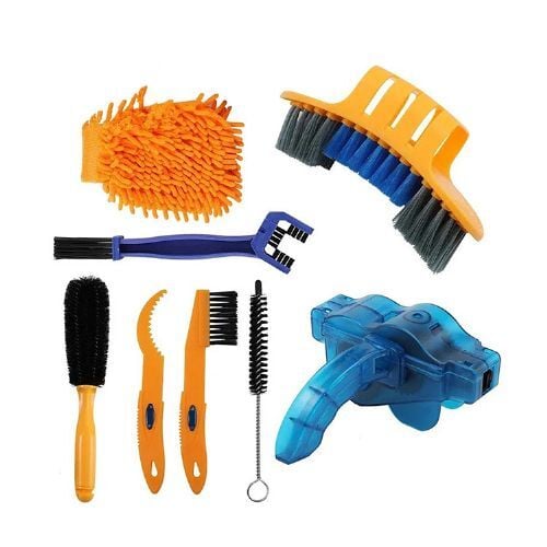 Motosiklet-Bisiklet Fırça Seti 8 Parça UMT