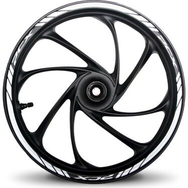 Honda PCX 125 / 150 2014-2024 Uyumlu Jant Şeridi Reflektif Gri GP Kompozit