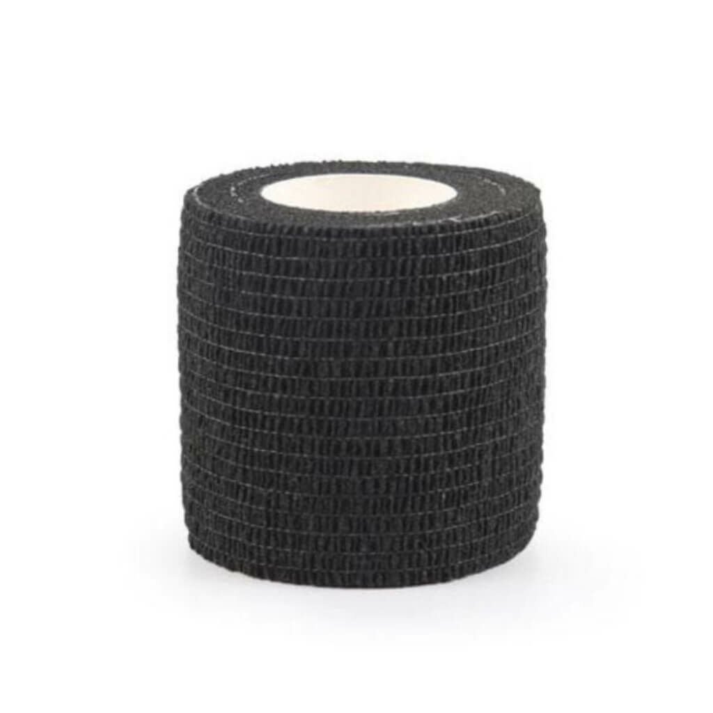 Elastik Kendinden Yapışkanlı Koban Bandaj 5 Cm Siyah