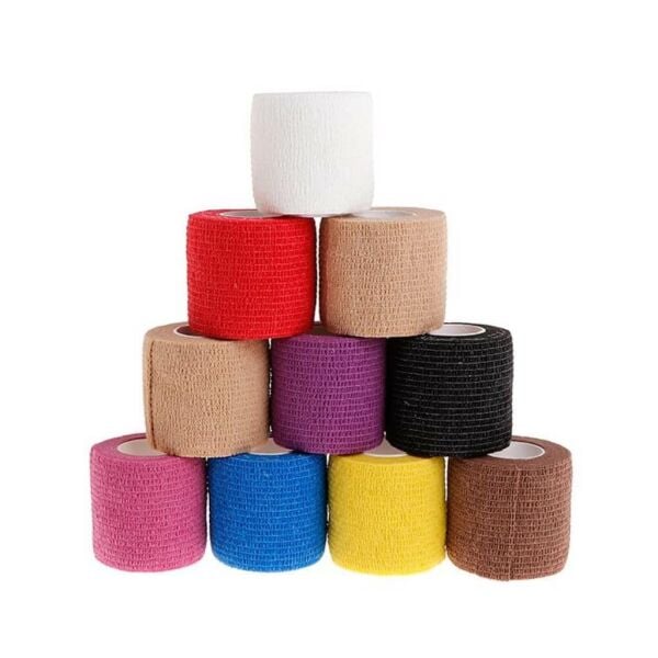 Elastik Kendinden Yapışkanlı Koban Bandaj 5 Cm Beyaz