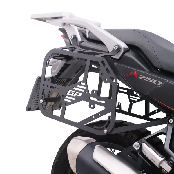 GP Kompozit Honda XL750L Transalp 2023 - 2024 Uyumlu Yan Çanta Demiri Siyah
