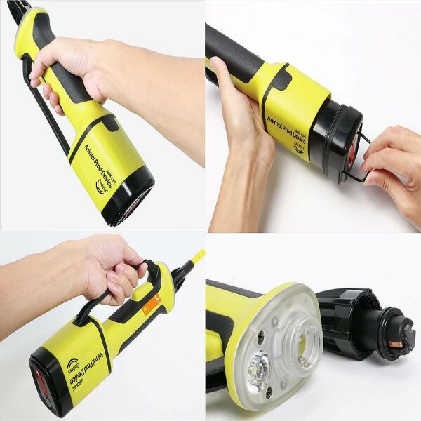 Şarjlı Üvendire Hayvan Şok Cihazı Işıklı