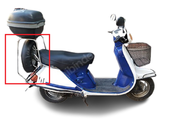 Honda Kinetik Arka Çanta Bağlantı Demiri Yerli