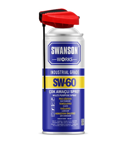 Pas Sökücü-Yağlayıcı Sprey SW60 Kobra Başlıklı 400ML