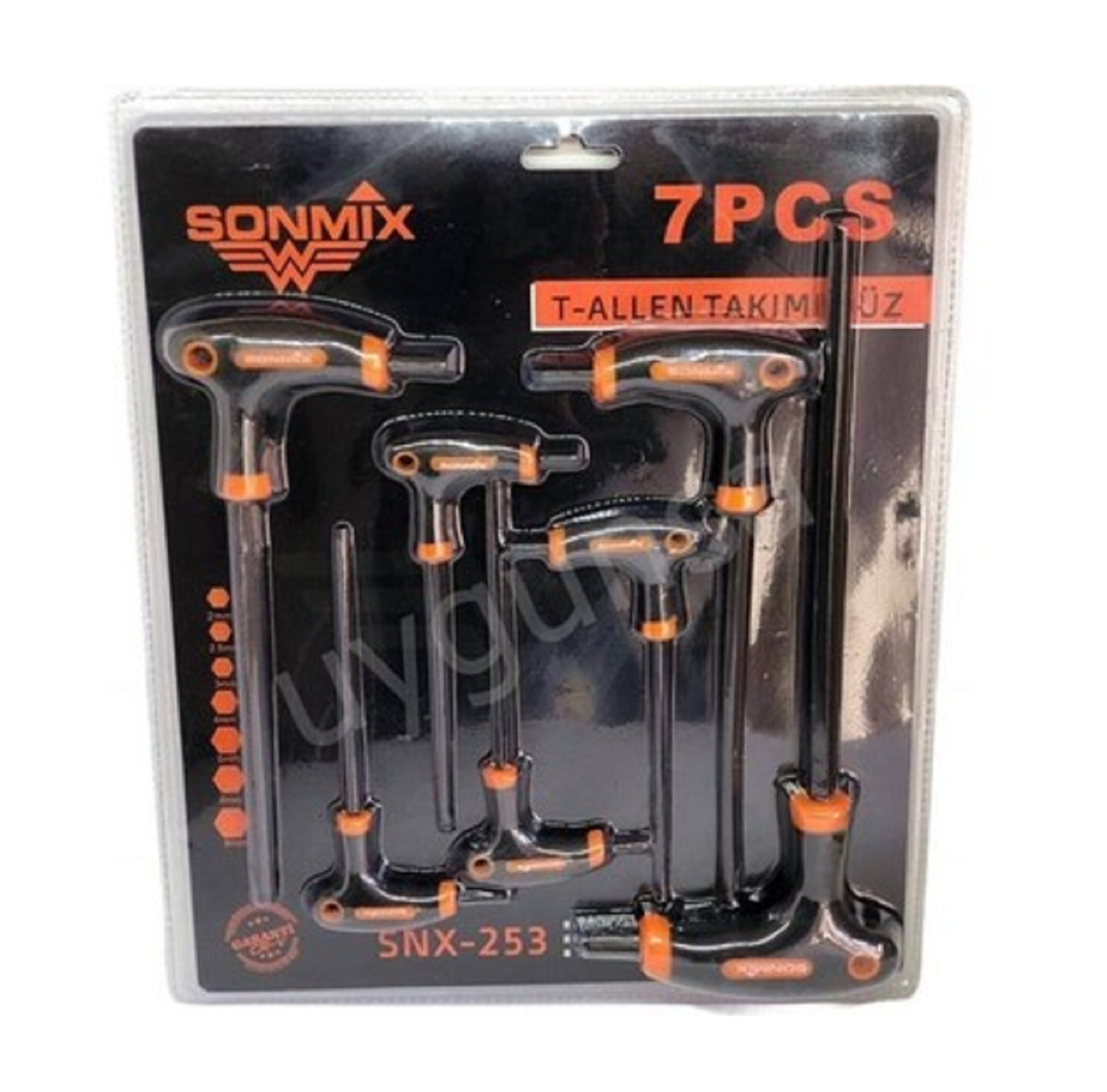 Alyan Anahtar Seti 7 li Set SONMİX