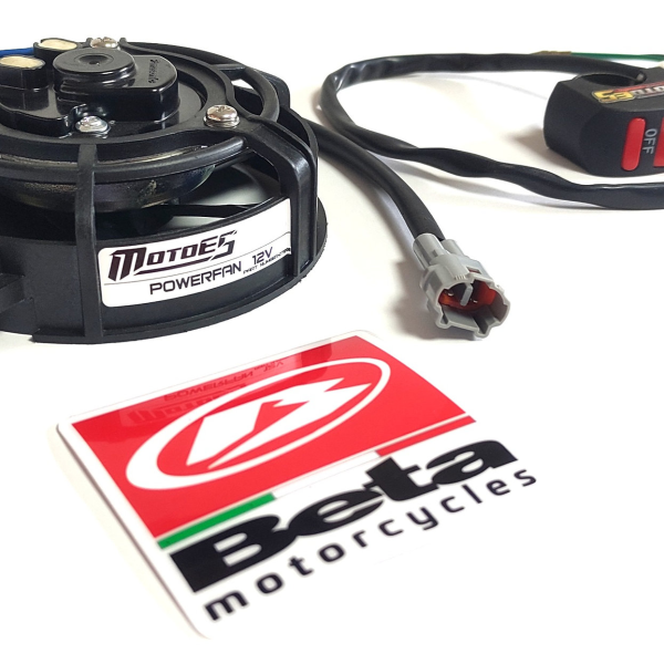 Beta 250 RR Radyatör Koruma ve Spall Fan Siyah Set MOTOES