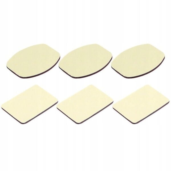 Knmaster Tüm Aksiyon Kameralarla Uyumlu 3 Adet Düz 3 Adet Oval 3m Bant