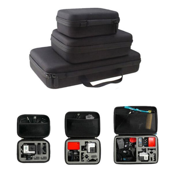 Gopro Uyumlu Taşıma Çantası Orta Boy Kumaş KNMASTER