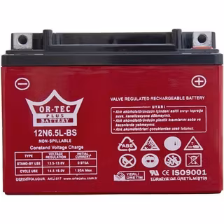 Akü 12N6.5L-BS Ortec
