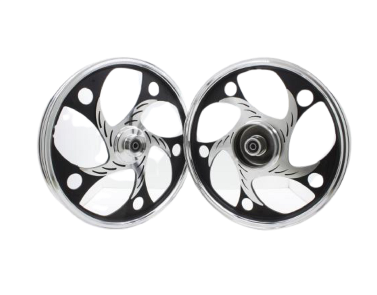 Mondial 125kt Jant Ön-arka Takım Çelik Modifiye Siyah Brt