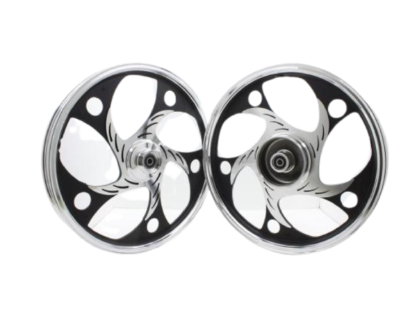 Mondial 125kt Jant Ön-arka Takım Çelik Modifiye Siyah Brt