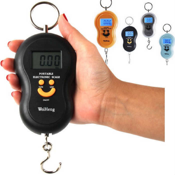 Weiheng Elektronik Tartı Portatif 40KG (Hassasiyet : 10 Gram) Prc