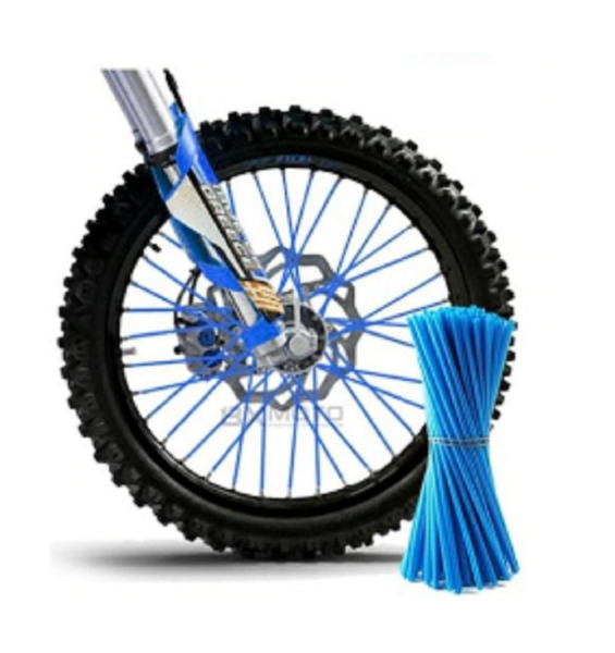 Motosiklet Jant Pipeti Açık Mavi (72 Adet) Empar