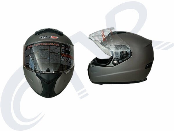 CTVR 01 Kask Fullface Titanyum Gri