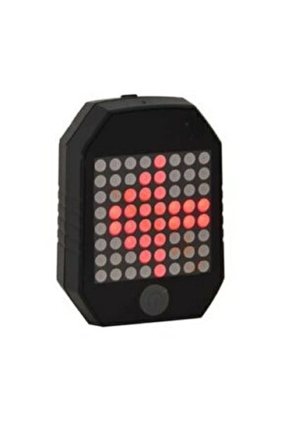 Motosiklet Lamba Arka Stop Ledli 64 Chips Usb Şarjlı Hareket Sensörlü Monero