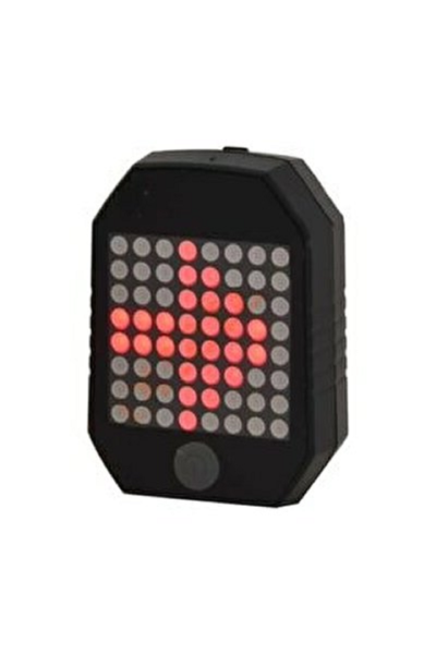 Motosiklet Lamba Arka Stop Ledli 64 Chips Usb Şarjlı Hareket Sensörlü Monero