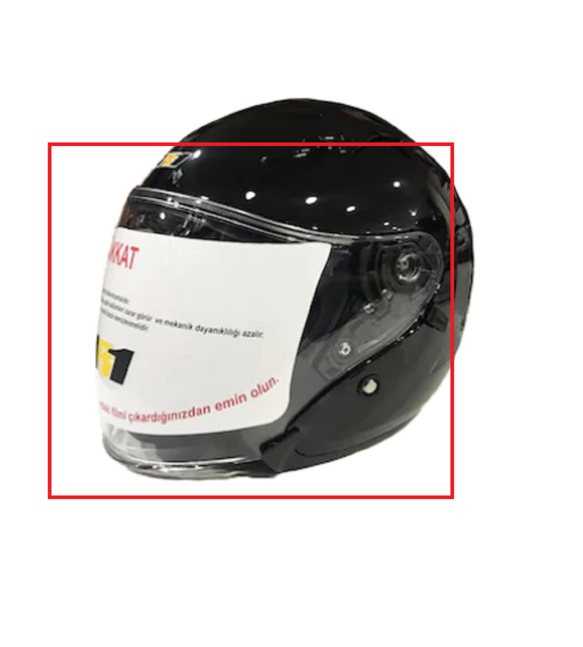 Ar-1 Kask Camı Rr-881 Vizörlü Monero