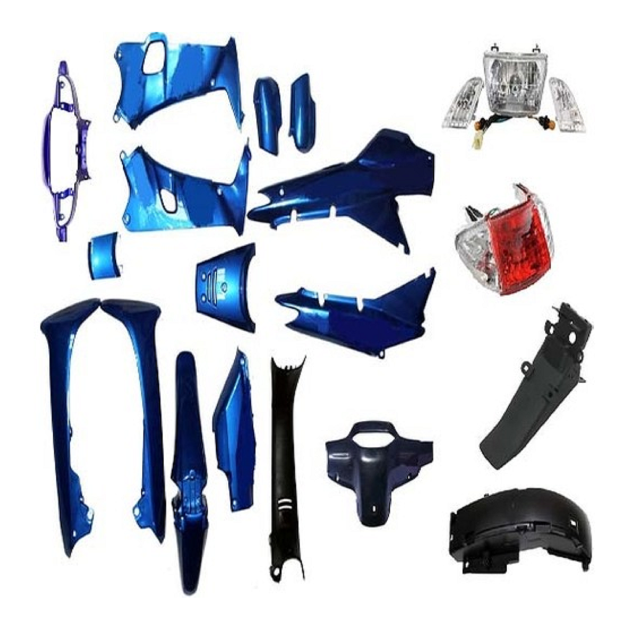 Lifan 100 Kaporta Seti Mavi 20 Parça Prc