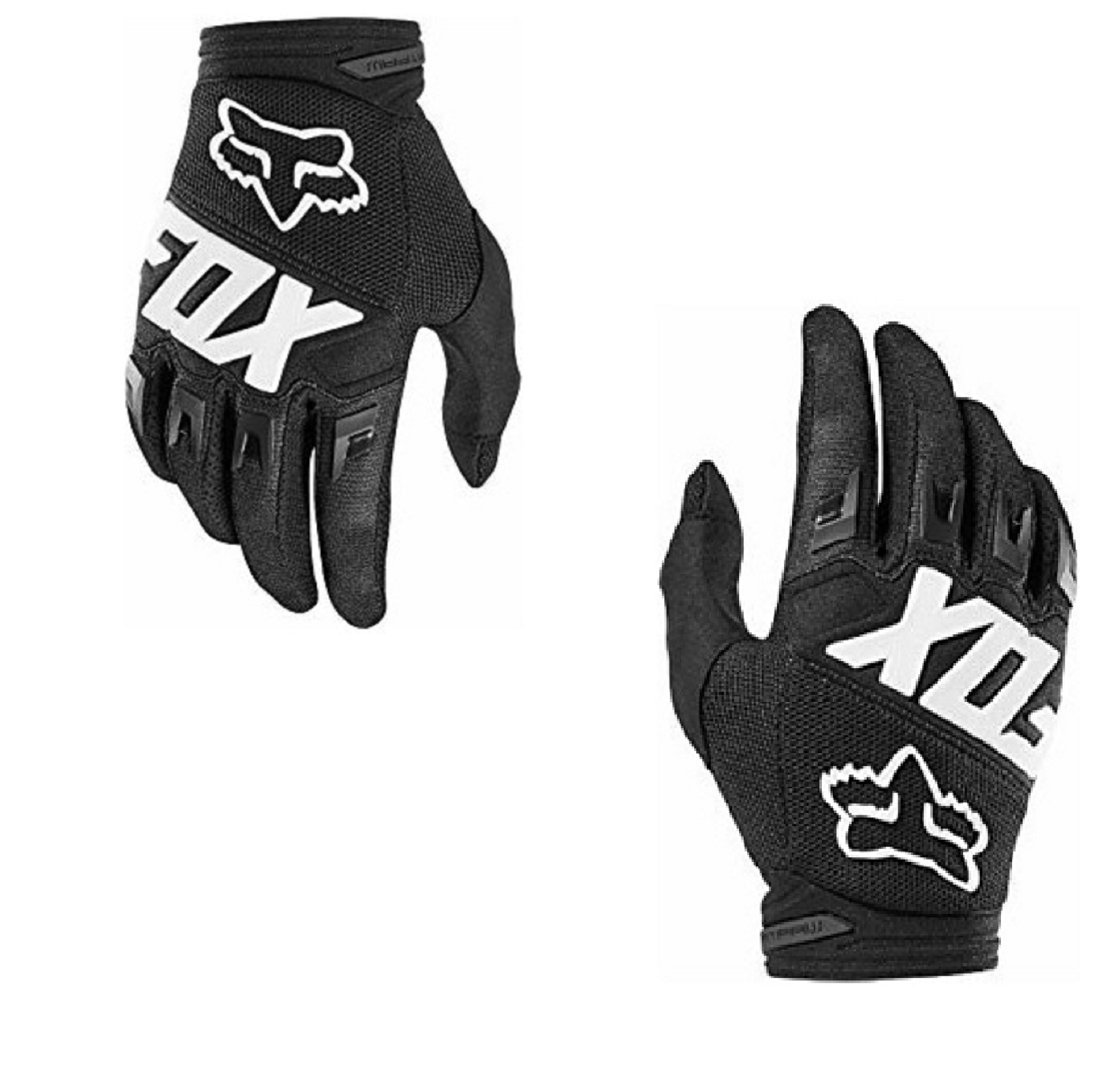 Motosiklet Eldiven Takımı Siyah Soft Beden:L FOX