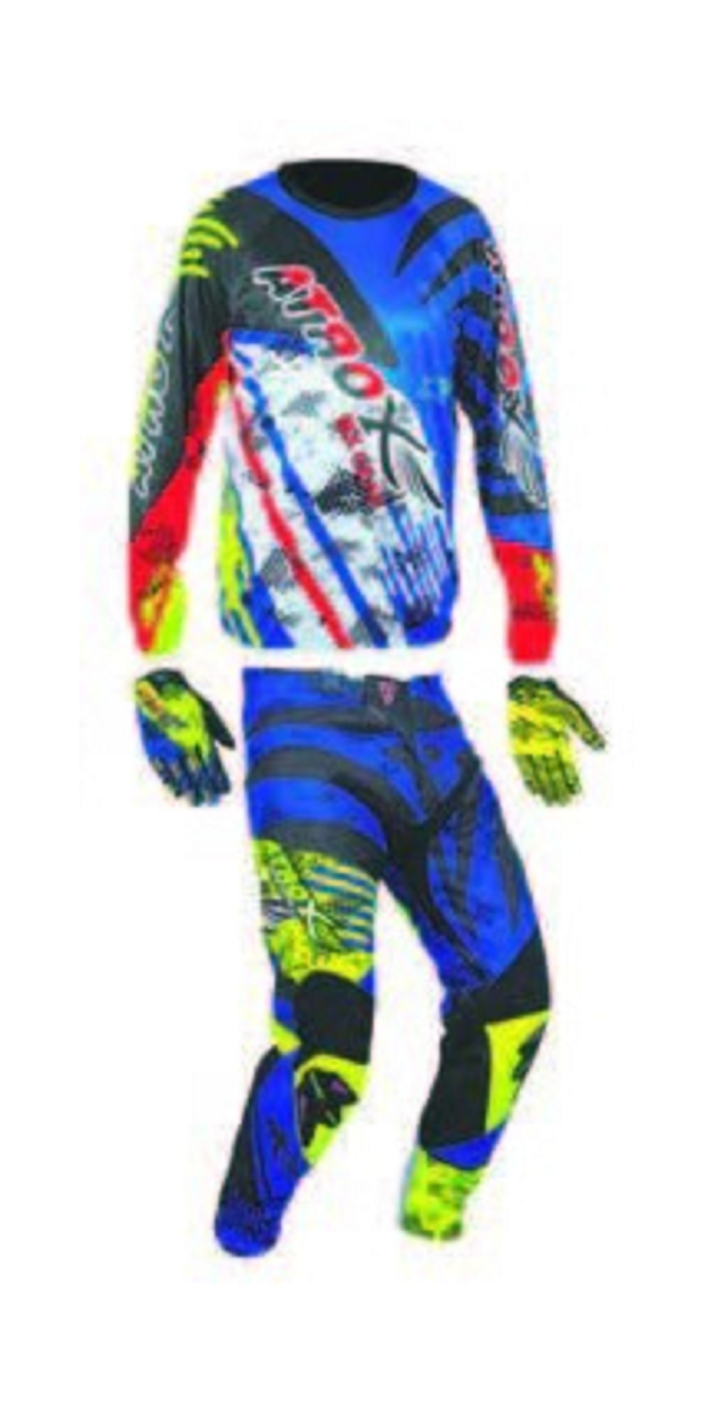 Cross Jersey Takımı Mj5150 Mavi - Sarı Beden:XXL Prosev