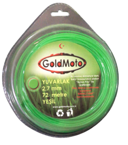 Misina 2.4 Mm 87 Metre Goldmoto Altıgen Yeşil