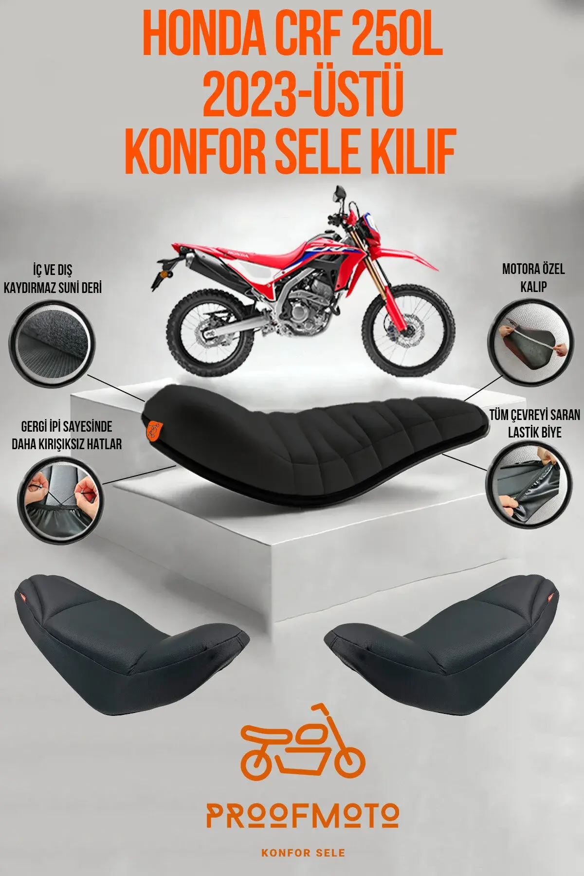 Honda CRF250L Konfor Sele 2023 ve Sonrası Proofmoto