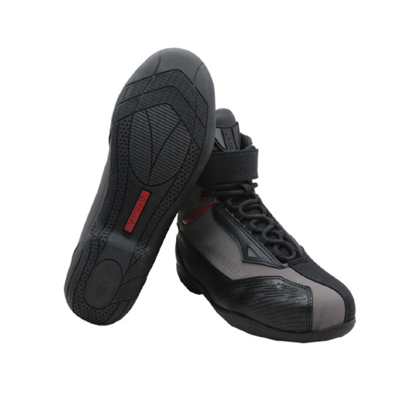 Motosiklet Bot Boxter Air Gri - Kırmızı  Beden:45 Vexo