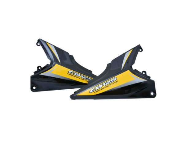 Honda Ace125 Yan Kapak Takımı Siyah Öm