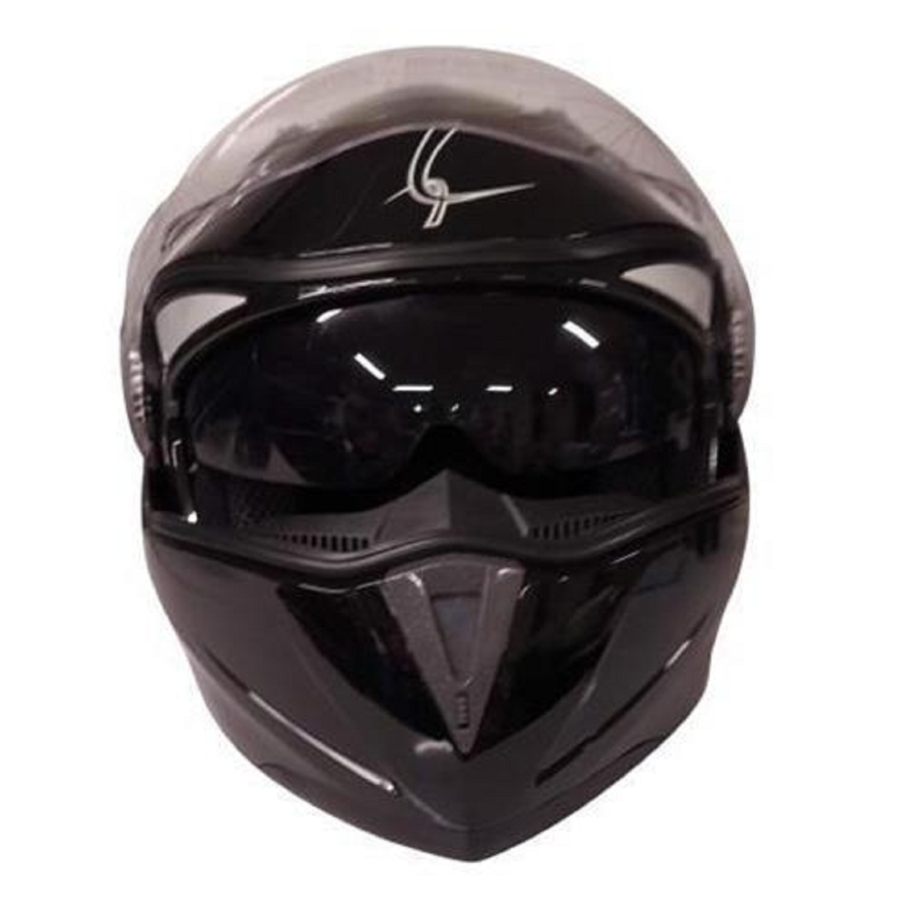 Motosiklet Kask Çeneden Açılır Vizörlü Sarı - Kırmızı- Siyah - Lacivert 158a Mts